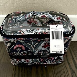 Vera Bradley 4 pc Cosmetic Organizer Set NWT